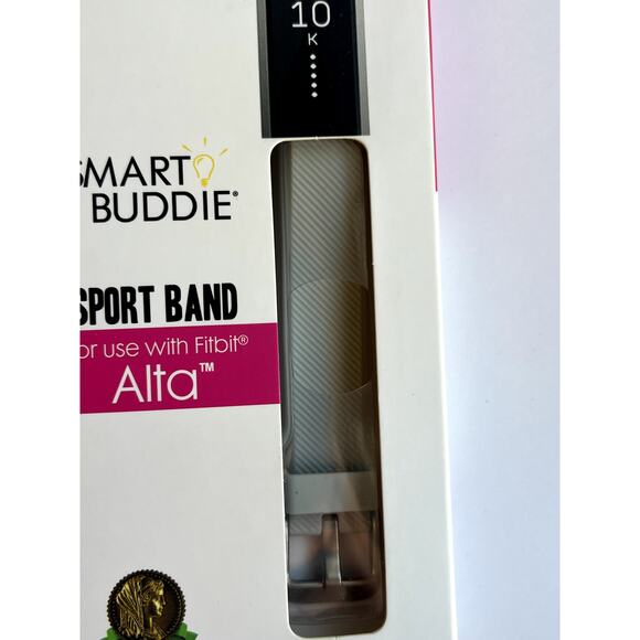 Smart Buddie Sport Band Gray Fitbit Alta New - Picture 4 of 6